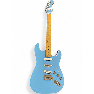 Used Fender Aerodyne Special Stratocaster Blue Solid Body Electric Guitar