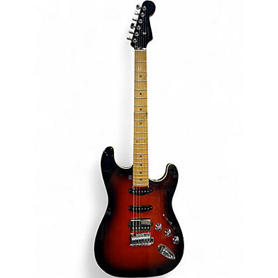 Used Fender Aerodyne Stratocaster 2 TONE BURST Solid Body Electric Guitar