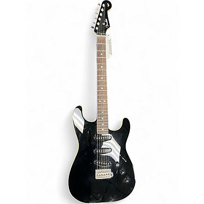 Used Fender Aerodyne Stratocaster Black Solid Body Electric Guitar