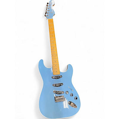 Used Fender Aerodyne Stratocaster California Blue Solid Body Electric Guitar