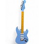 Used Fender Aerodyne Stratocaster California Blue Solid Body Electric Guitar California Blue