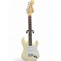 Used Fender Albert Hammond Jr Stratocaster Olympic White Solid Body Electric Guitar Olympic White