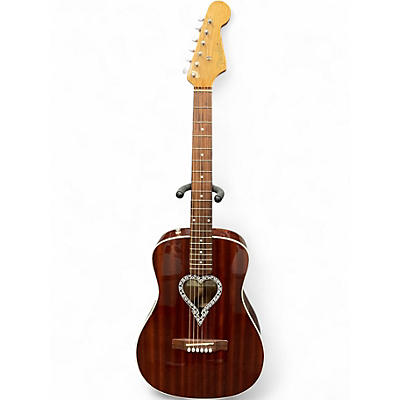 Used Fender Alkaline Trio Malibu Mah Acoustic Guitar