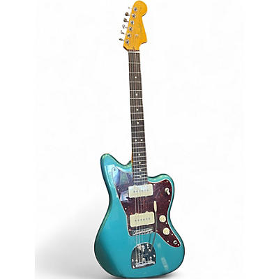 Used Fender Amerian Professional Classic Jazzmaster Faded Sherwood Green Metallic Solid Body Electric Guitar