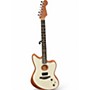 Used Fender American Acoustasonic Jazzmaster Alpine White Acoustic Electric Guitar Alpine White