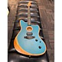 Used Fender Used Fender American Acoustasonic Jazzmaster Blue Acoustic Electric Guitar Blue