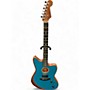 Used Fender Used Fender American Acoustasonic Jazzmaster Ocean Turquoise Acoustic Electric Guitar Ocean Turquoise