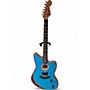 Used Fender American Acoustasonic Jazzmaster Ocean Turquoise Acoustic Electric Guitar Ocean Turquoise