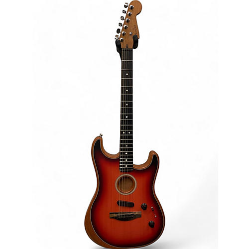 Fender Used Fender American Acoustasonic Stratocaster 3 Color Sunburst Acoustic Electric Guitar 3 Color Sunburst