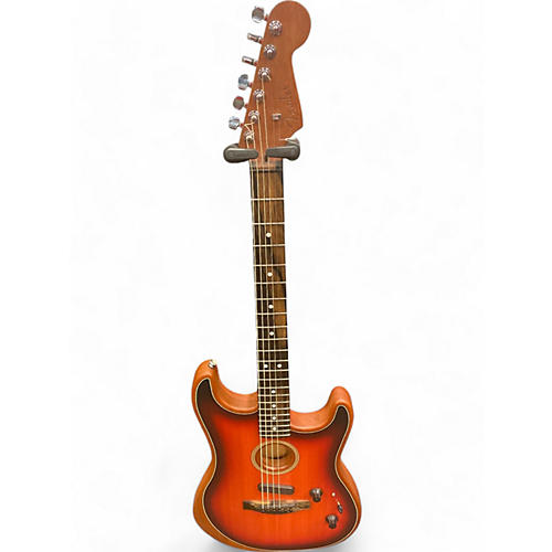 Fender Used Fender American Acoustasonic Stratocaster 3 Color Sunburst Acoustic Electric Guitar 3 Color Sunburst