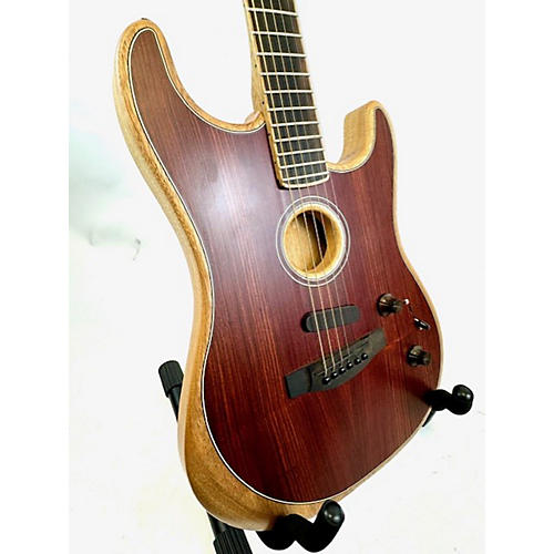 Fender Used Fender American Acoustasonic Stratocaster Cocobolo Acoustic Electric Guitar Cocobolo