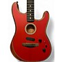 Used Fender Used Fender American Acoustasonic Stratocaster Dakota Red Acoustic Electric Guitar Dakota Red