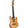 Used Fender American Acoustasonic Stratocaster Natural Acoustic Electric Guitar Natural