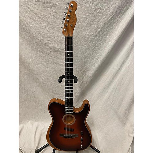 Fender Used Fender American Acoustasonic Telecaster 2 Color Sunburst Acoustic Electric Guitar 2 Color Sunburst