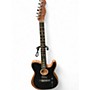 Used Fender American Acoustasonic Telecaster BLACK Acoustic Electric Guitar BLACK