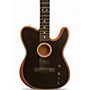 Used Fender American Acoustasonic Telecaster Black Acoustic Electric Guitar Black