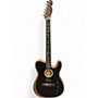 Used Fender American Acoustasonic Telecaster Black Acoustic Electric Guitar Black