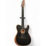 Used Fender American Acoustasonic Telecaster Black Acoustic Electric Guitar Black