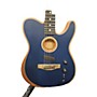 Used Fender Used Fender American Acoustasonic Telecaster Blue Acoustic Electric Guitar Blue