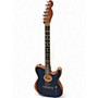 Used Fender American Acoustasonic Telecaster Blue Acoustic Electric Guitar Blue