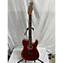 Used Fender Used Fender American Acoustasonic Telecaster Crimson Red Acoustic Electric Guitar Crimson red