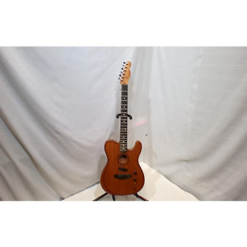 Fender Used Fender American Acoustasonic Telecaster Mahogany Acoustic Electric Guitar Mahogany