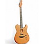 Used Fender American Acoustasonic Telecaster NATURAL Acoustic Electric Guitar NATURAL
