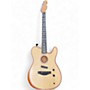 Used Fender American Acoustasonic Telecaster Natural Acoustic Electric Guitar Natural