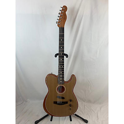 Fender Used Fender American Acoustasonic Telecaster SONIC GRAY Acoustic Electric Guitar