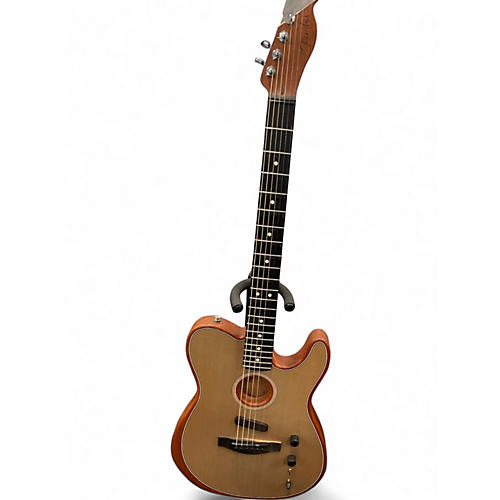 Used Fender American Acoustasonic Telecaster SONIC GRAY Acoustic Electric Guitar SONIC GRAY