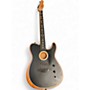 Used Fender American Acoustasonic Telecaster Satin Black Acoustic Electric Guitar Satin Black