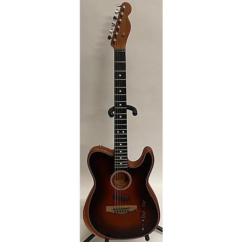 Fender Used Fender American Acoustasonic Telecaster Sunburst Acoustic Electric Guitar Sunburst