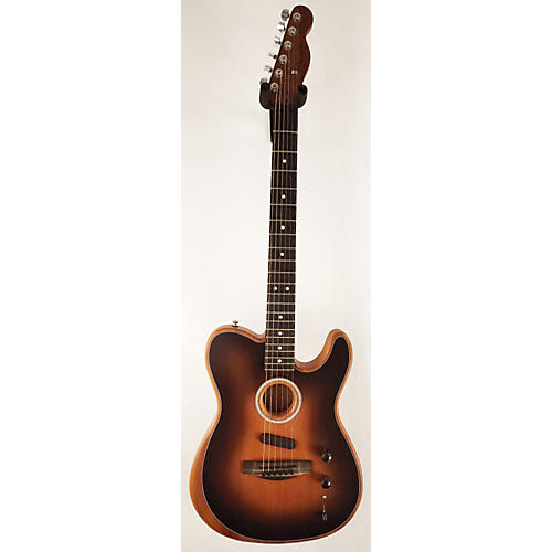 Fender Used Fender American Acoustasonic Telecaster Sunburst Acoustic Electric Guitar Sunburst