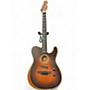 Used Fender American Acoustasonic Telecaster Sunburst Acoustic Electric Guitar Sunburst