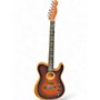 Used Fender American Acoustasonic Telecaster Sunburst Acoustic Electric Guitar Sunburst