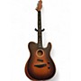 Used Fender American Acoustasonic Telecaster Sunburst Acoustic Electric Guitar Sunburst