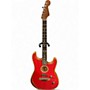 Used Fender American Acoustasonic Telecaster red Acoustic Electric Guitar red