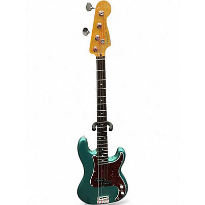 Used Fender American Classic P Bass Sherwood Green Metallic Electric Bass Guitar