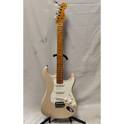 Fender Used Fender American Custom Stratocaster CC Swamp Ash White Blonde Solid Body Electric Guitar