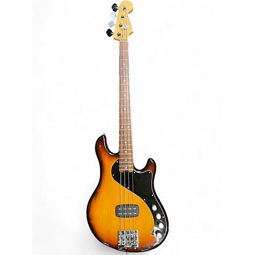 Used Fender American Deluxe Dimension Bass IV BURST Electric Bass Guitar BURST
