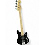 Used Fender American Deluxe Dimension Bass IV HH Black Electric Bass Guitar Black