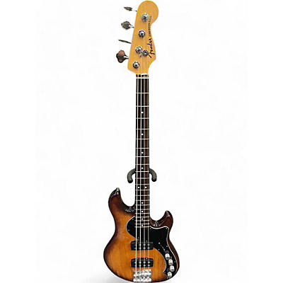 Used Fender American Deluxe Dimension Bass IV HH Violin Burst Electric Bass Guitar