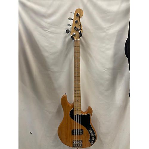 Used Fender American Deluxe Dimension Bass IV Natural Electric Bass Guitar Natural