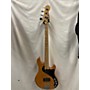 Used Used Fender American Deluxe Dimension Bass IV Natural Electric Bass Guitar Natural