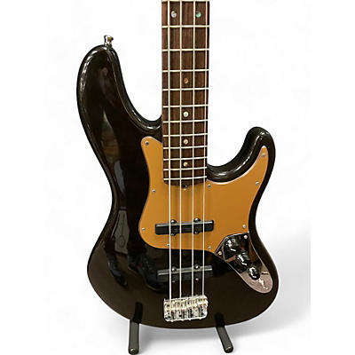 Fender Used Fender American Deluxe Jazz Bass Black Electric Bass Guitar