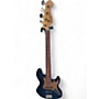 Used Fender American Deluxe Jazz Bass Fretless Montego Black Electric Bass Guitar Montego Black