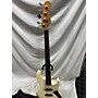 Used Used Fender American Deluxe Jazz Bass Vintage White Electric Bass Guitar Vintage White