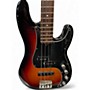 Used Fender American Deluxe Precision Bass 3 Tone Sunburst Electric Bass Guitar 3 Tone Sunburst