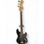 Used Fender American Deluxe Precision Bass Black Electric Bass Guitar Black