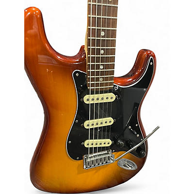 Used Fender American Deluxe Stratocaster 2 Color Sunburst Solid Body Electric Guitar